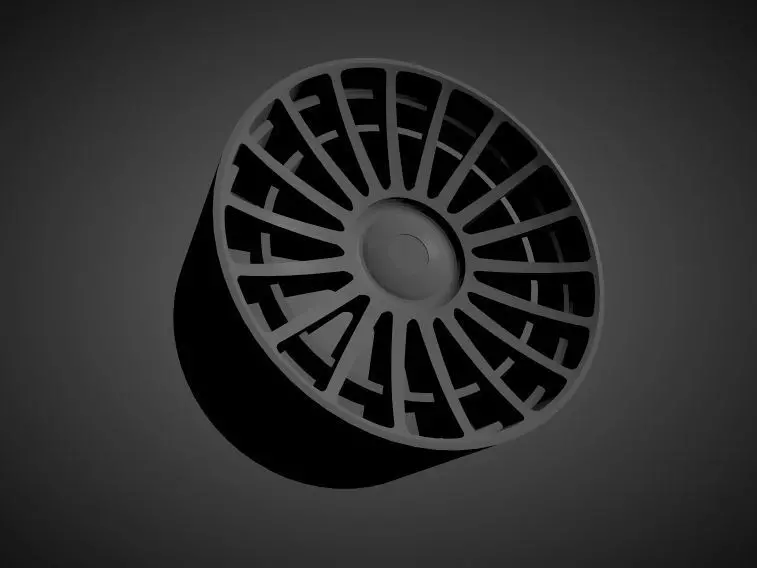 Rotiform LAS R scalable and Printable rim 3D print model_0