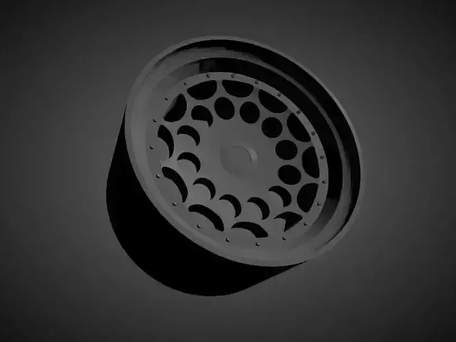 Rotiform HVN scalable and Printable rim 3D print model