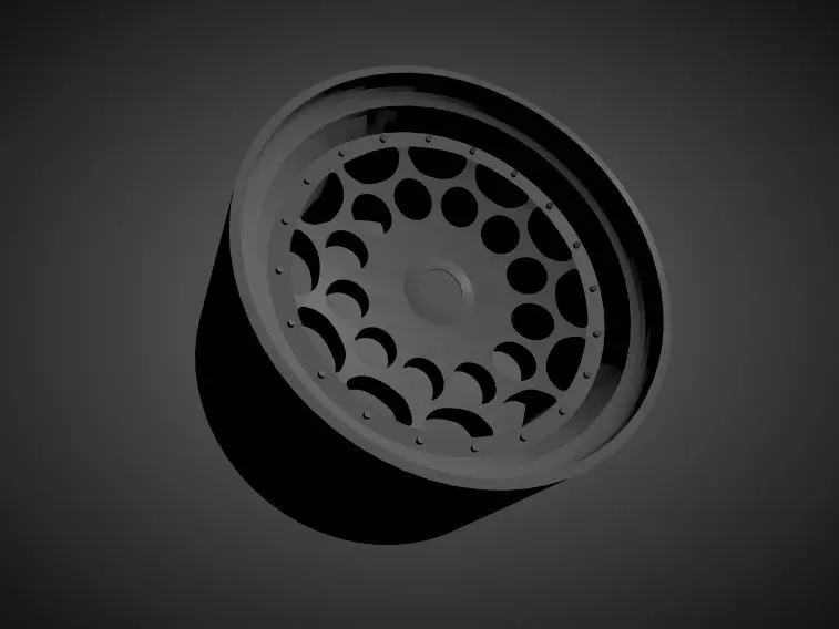 Rotiform HVN scalable and Printable rim 3D print model_0