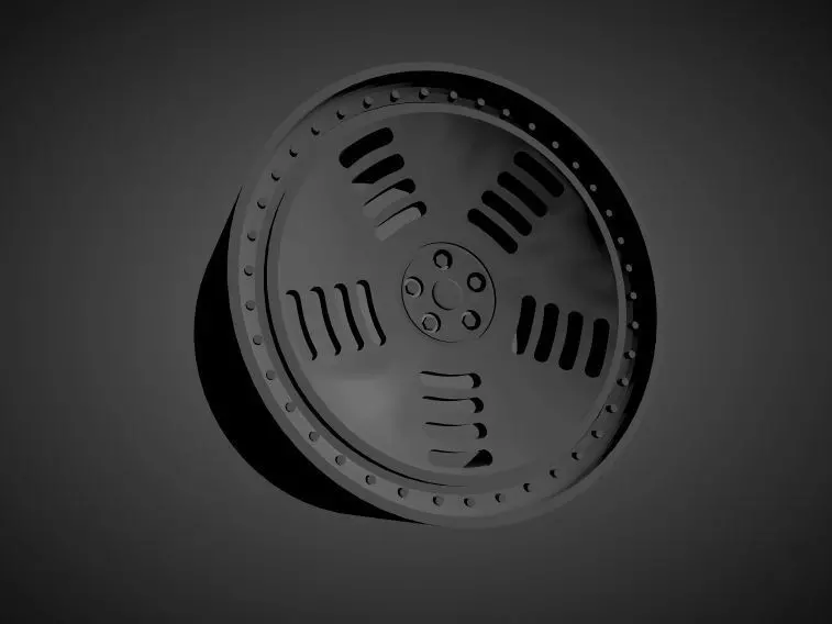 Rotiform BM1 scalable and Printable rim 3D print model_0