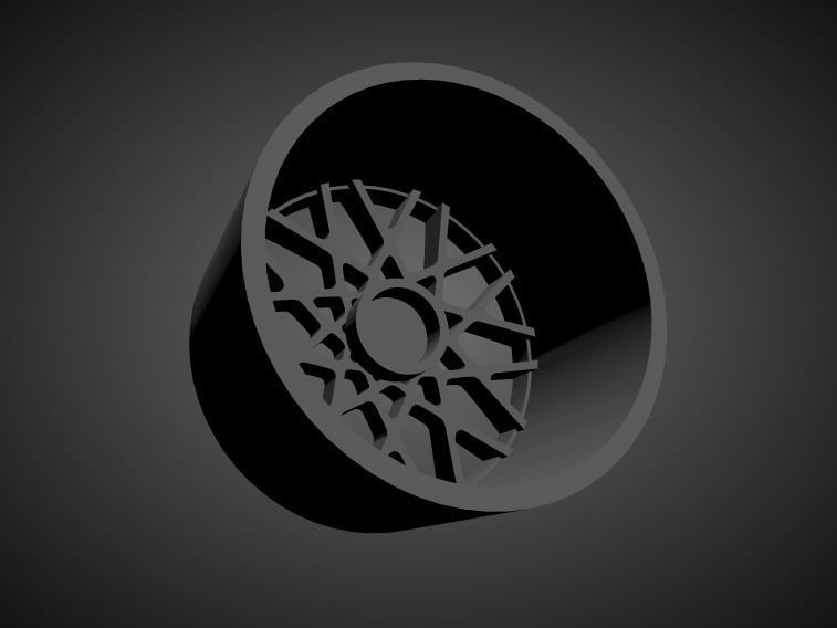 Rotiform BLQ scalable and Printable rim 3D print model_1