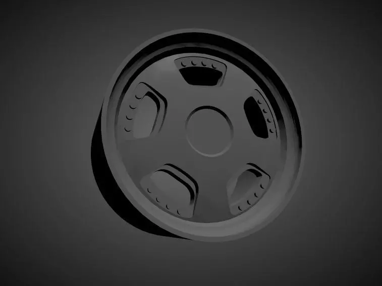 Leon Hardiritt Ritter scalable and Printable rim 3D print model_0