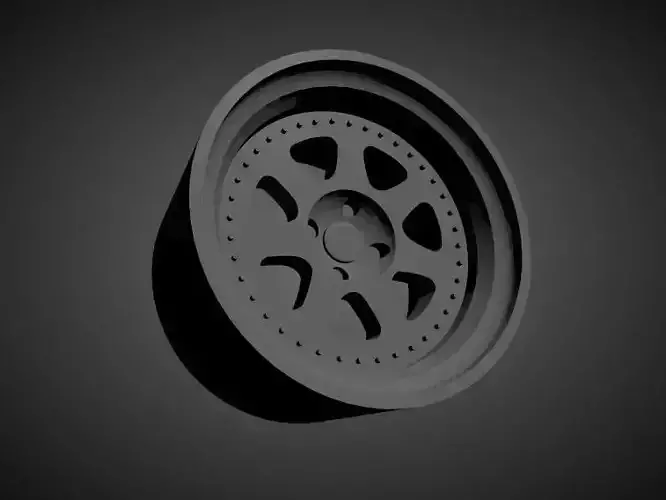 JNC 048 scalable and Printable rim 3D print model