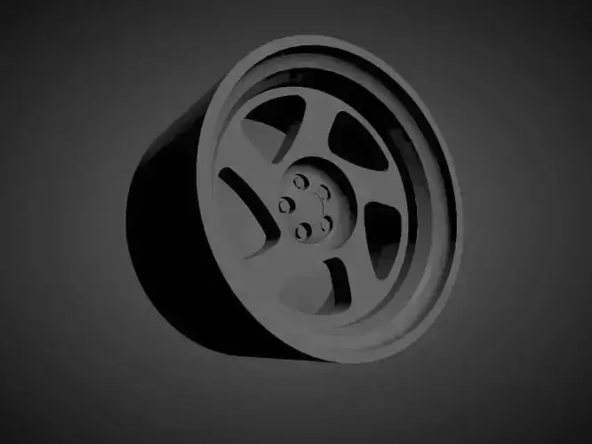 JNC 034 scalable and Printable rim 3D print model