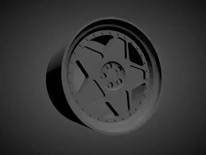 HRE 505 scalable and Printable rim