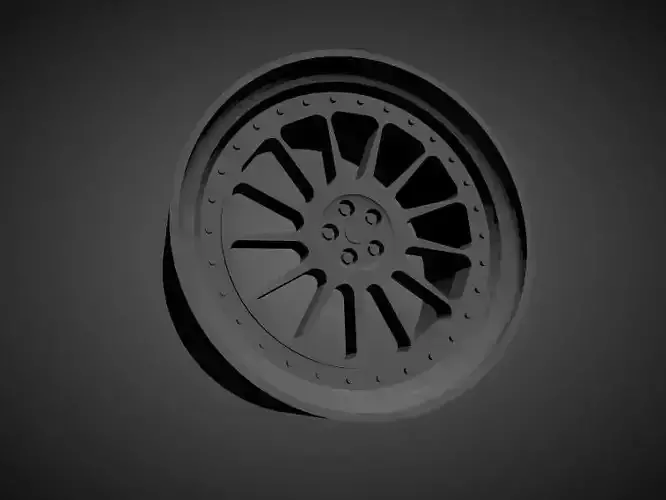HRE 303 scalable and Printable rim