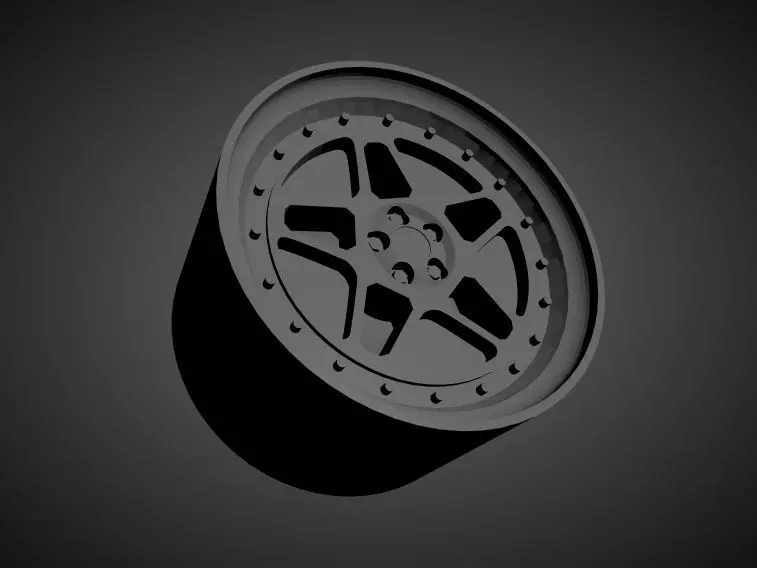 Fifteen52 R43 scalable and Printable rim 3D print model_0