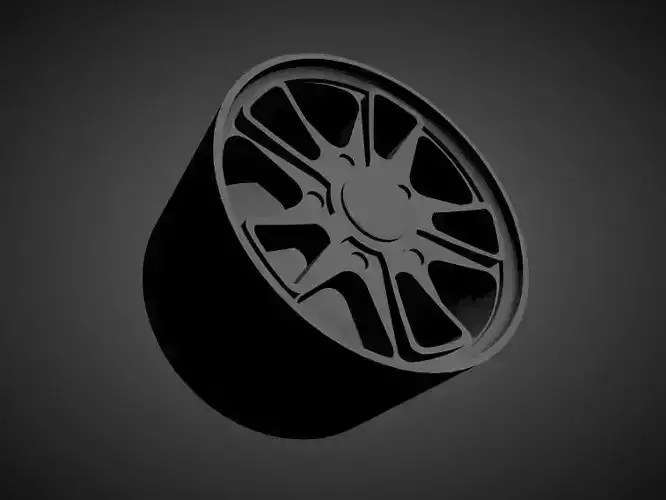Fifteen52 Outlaw 001 scalable and Printable rim 3D print model