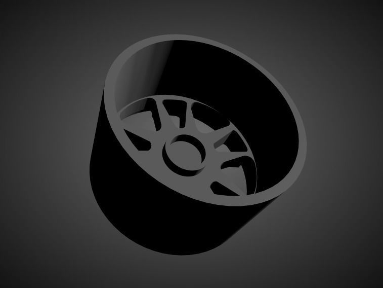 Fifteen52 Outlaw 001 scalable and Printable rim 3D print model_1