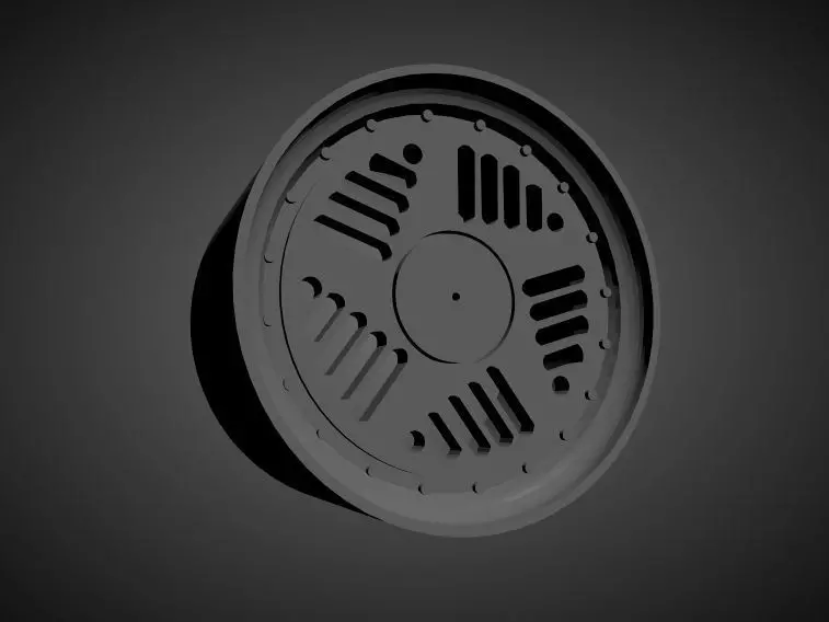 Fifteen52 Mullet scalable and Printable rim 3D print model_0