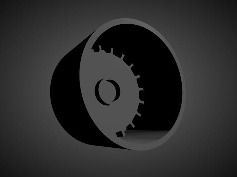 Fifteen52 Integrale Gravel scalable and Printable rim 3D print model_1