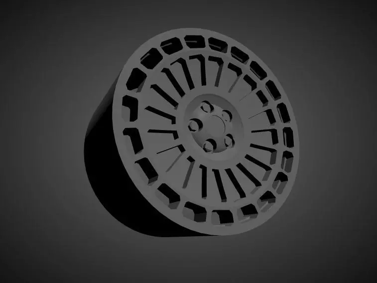 Fifteen52 Integrale Gravel scalable and Printable rim 3D print model_0