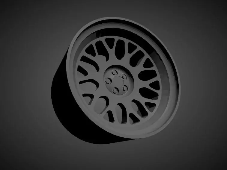 Fifteen52 Formula TR scalable and Printable rim 3D print model_0