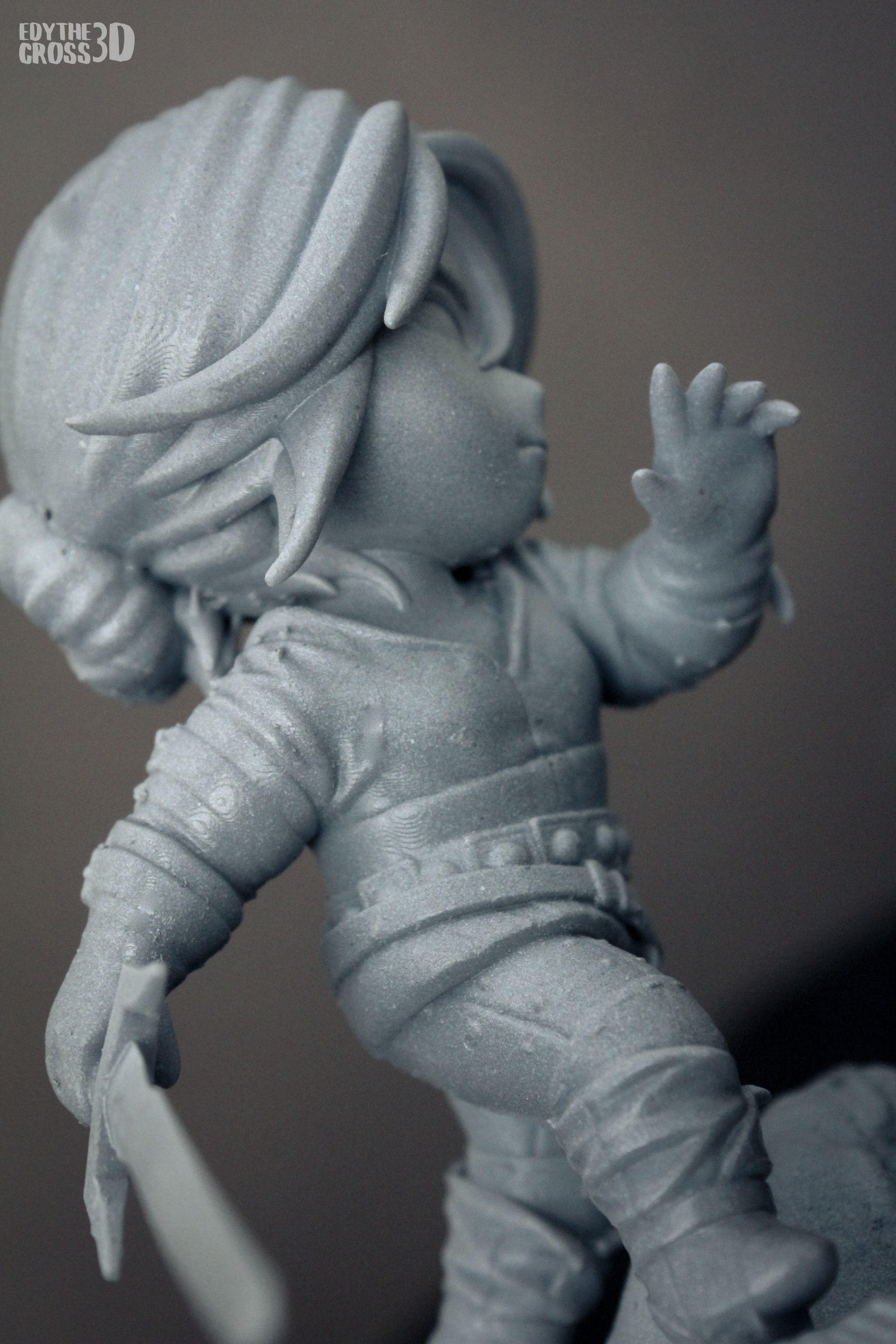 Ciri - Witcher 3D print model_3