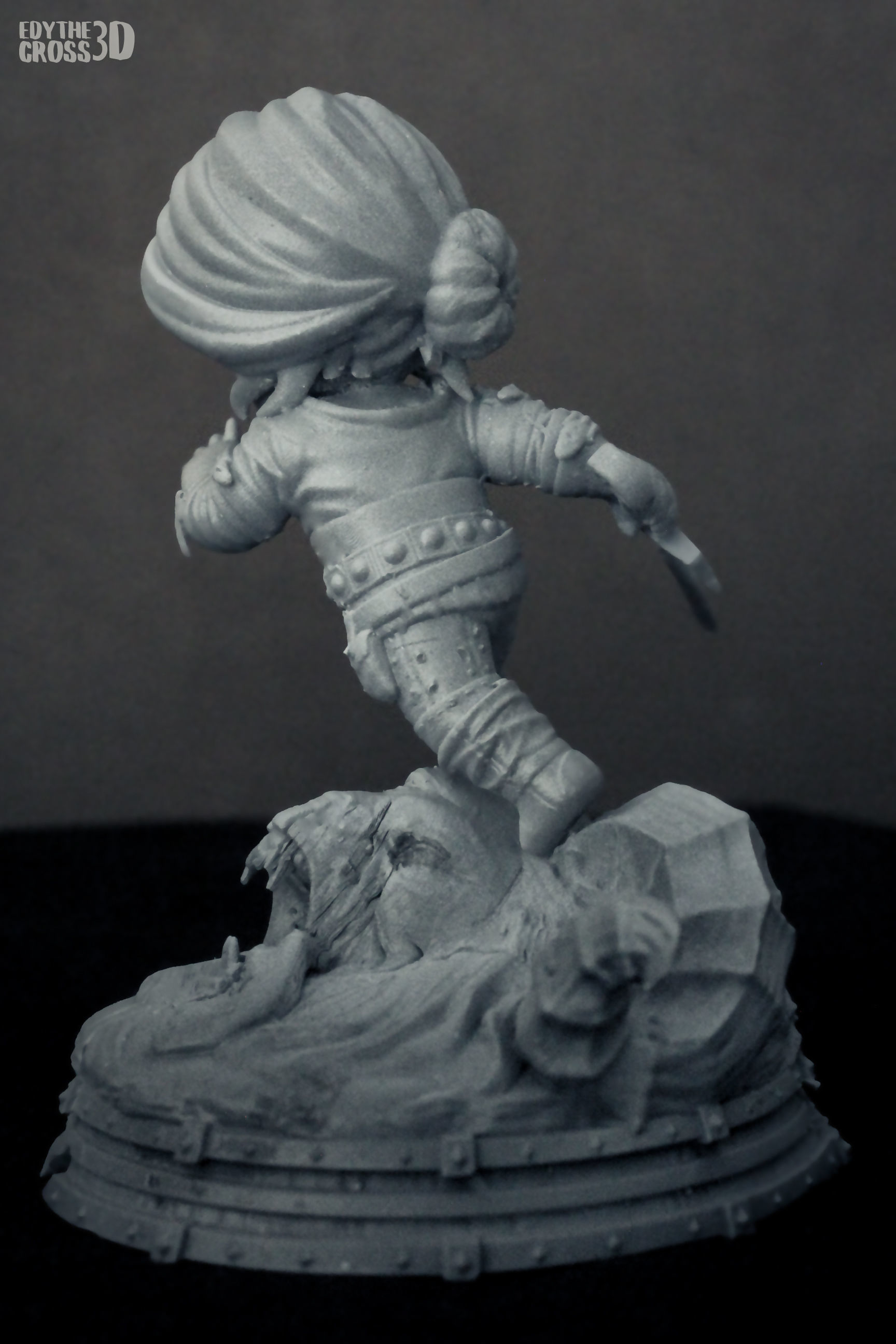 Ciri - Witcher 3D print model_4