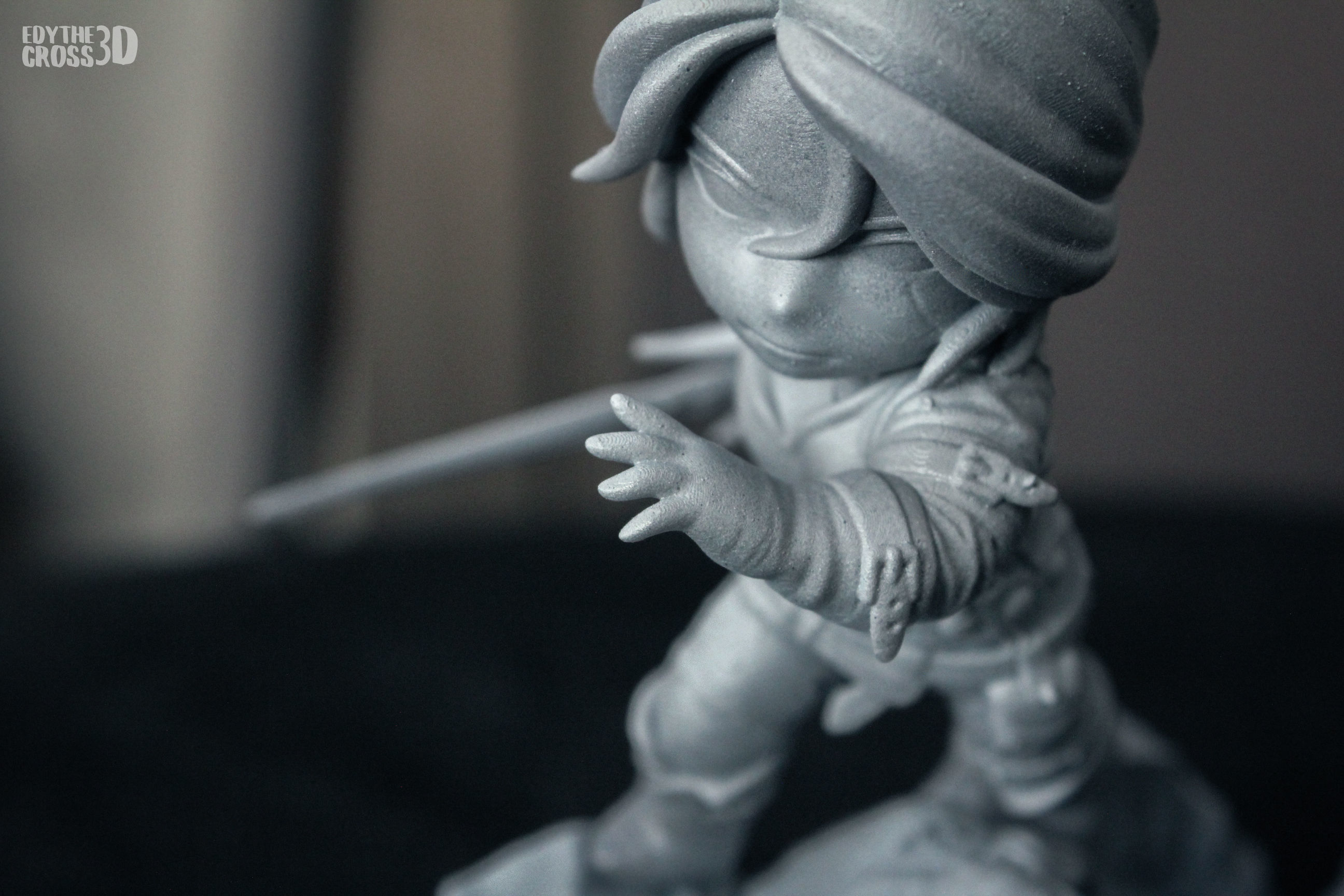 Ciri - Witcher 3D print model_1