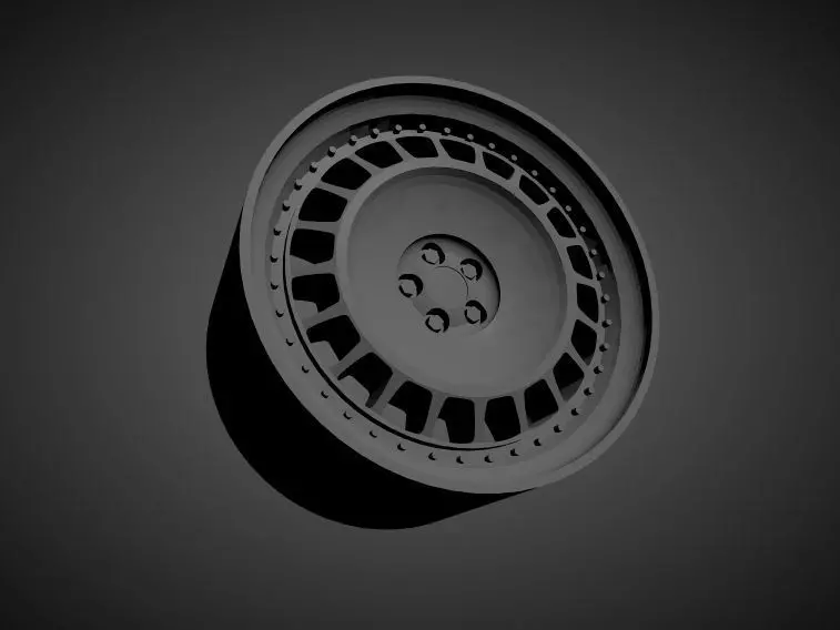 Fifteen52 Evo SC scalable and Printable rim 3D print model_0