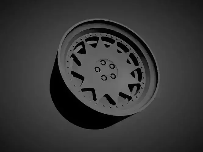 Fifteen52 Alexi scalable and Printable rim 3D print model