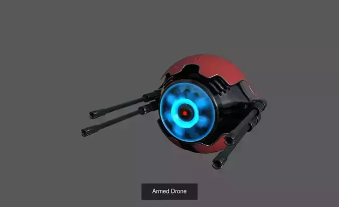 Drone Collection futuristic helmet with lights 