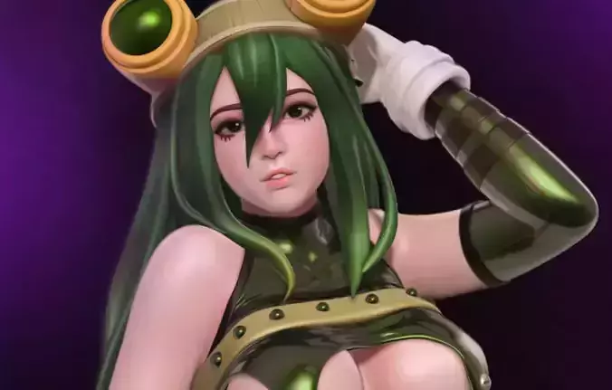Tsuyu Asui 3D print model