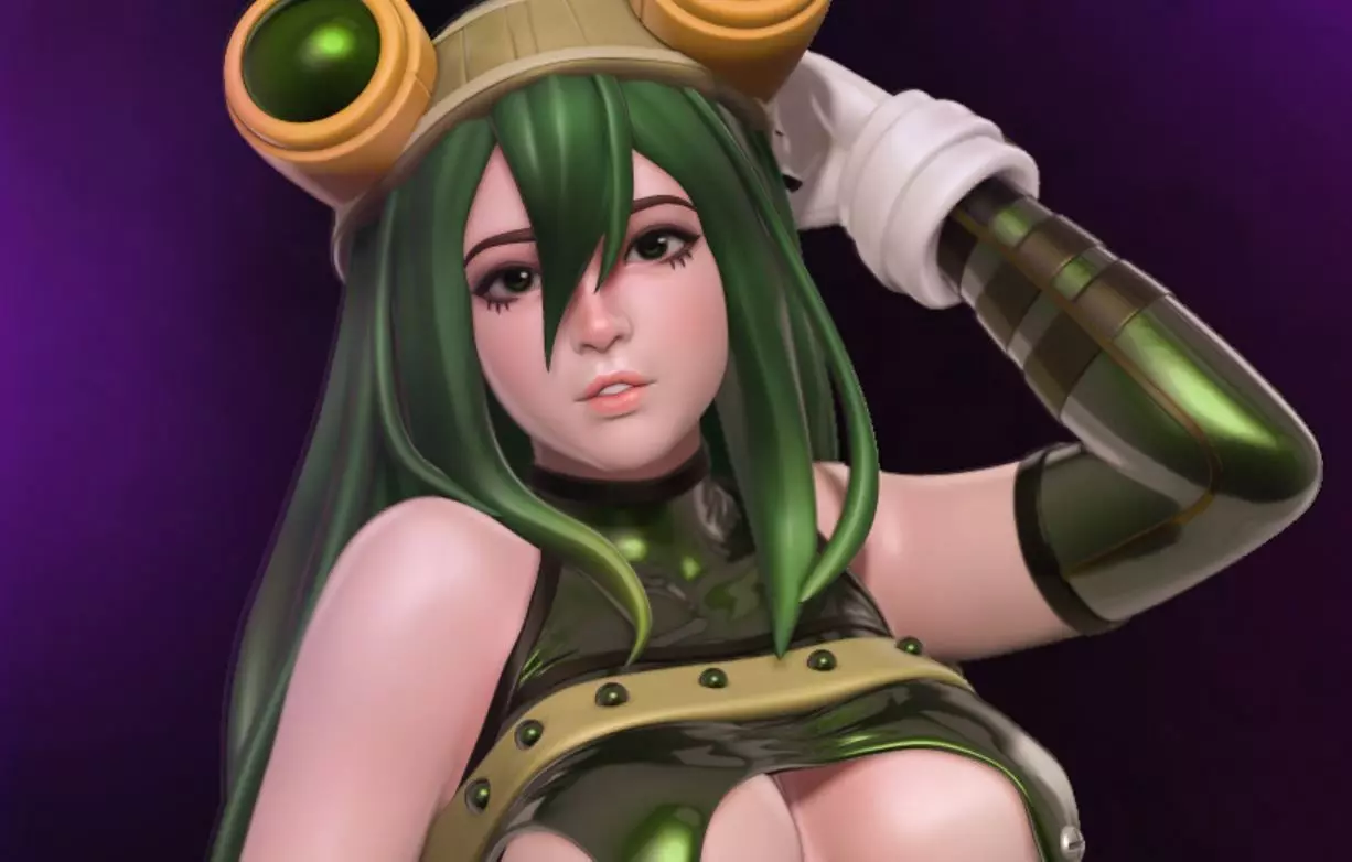 Tsuyu Asui 3D print model_0