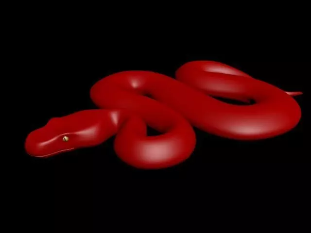 ball python STL 3D model_0