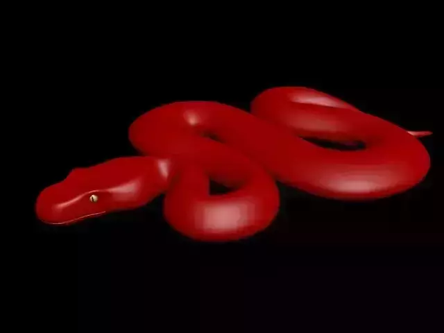 ball python STL 3D model