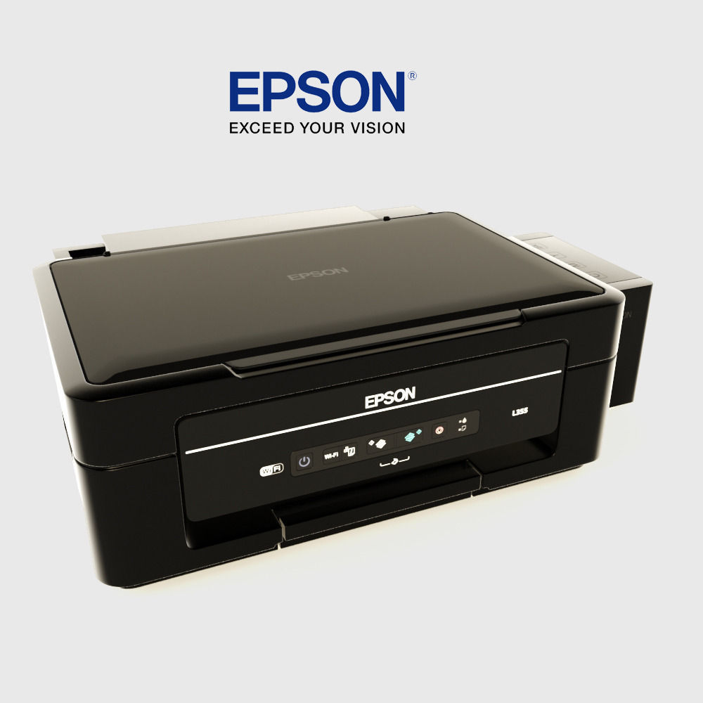 Printer EPSON L355 3D model_1