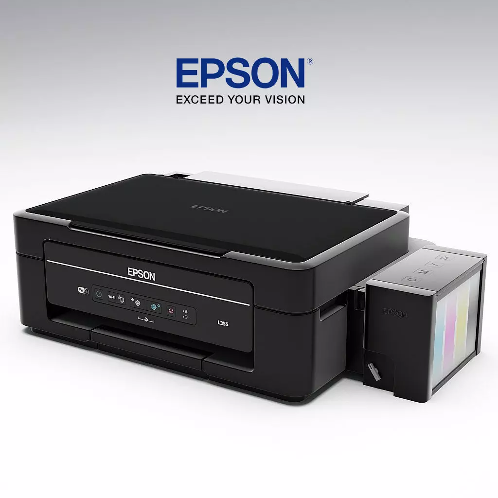 Printer EPSON L355 3D model_0