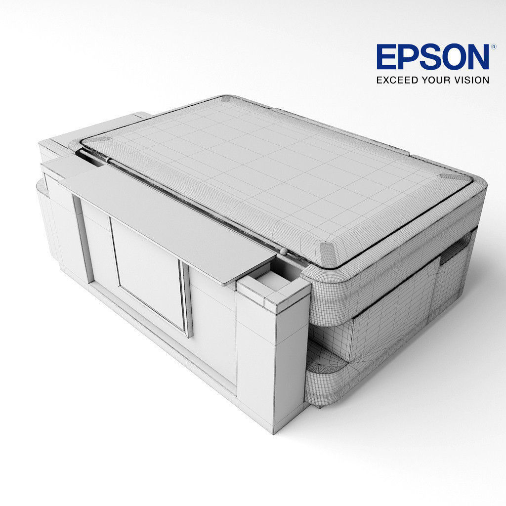 Printer EPSON L355 3D model_4