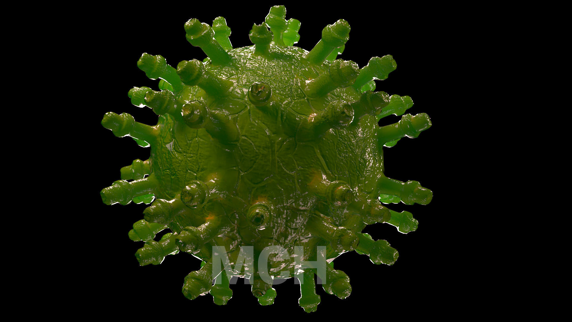 virus pack 3D model_1