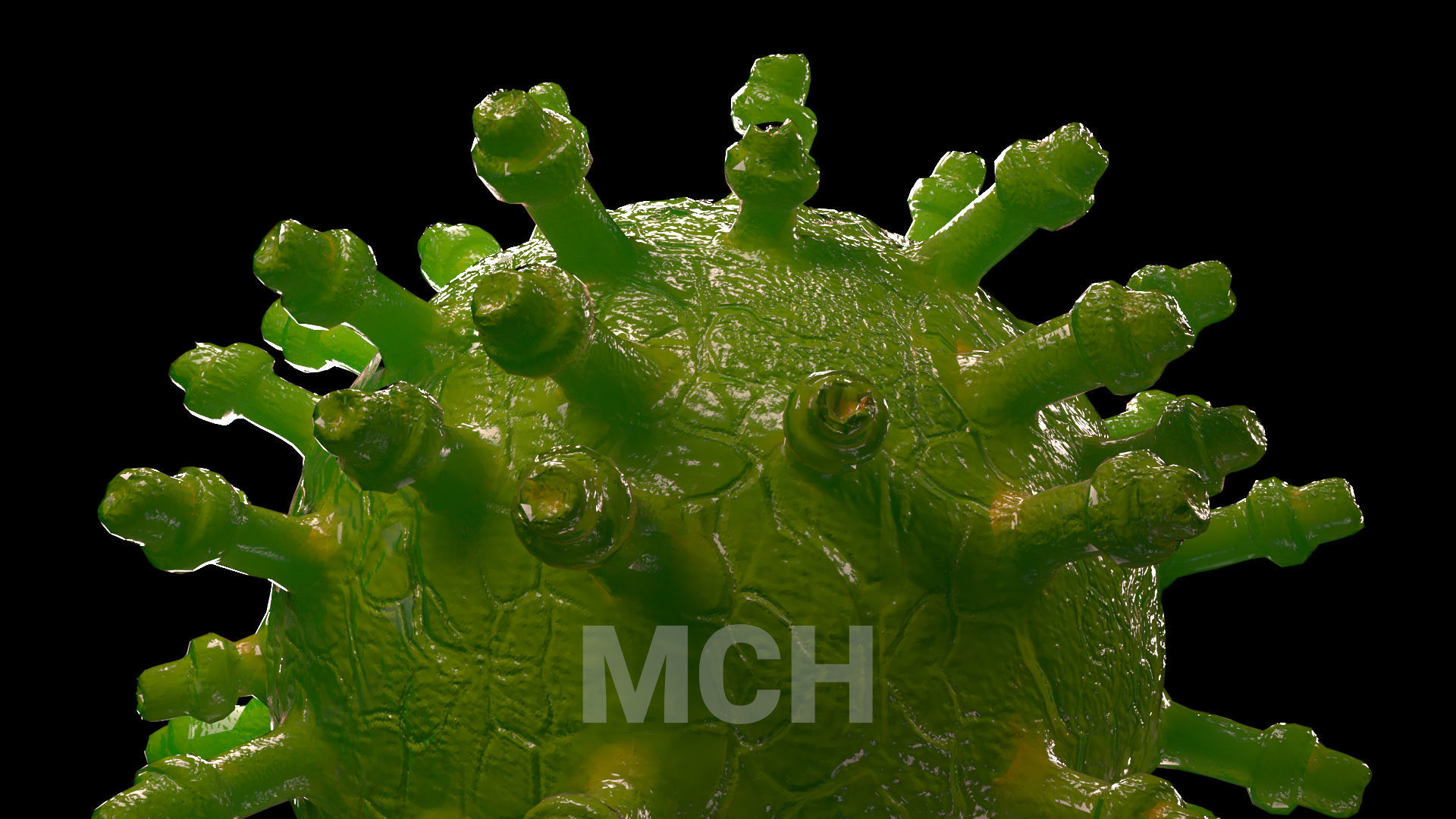 virus pack 3D model_2