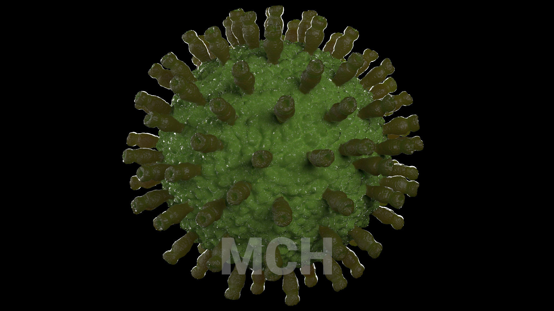 virus pack 3D model_3