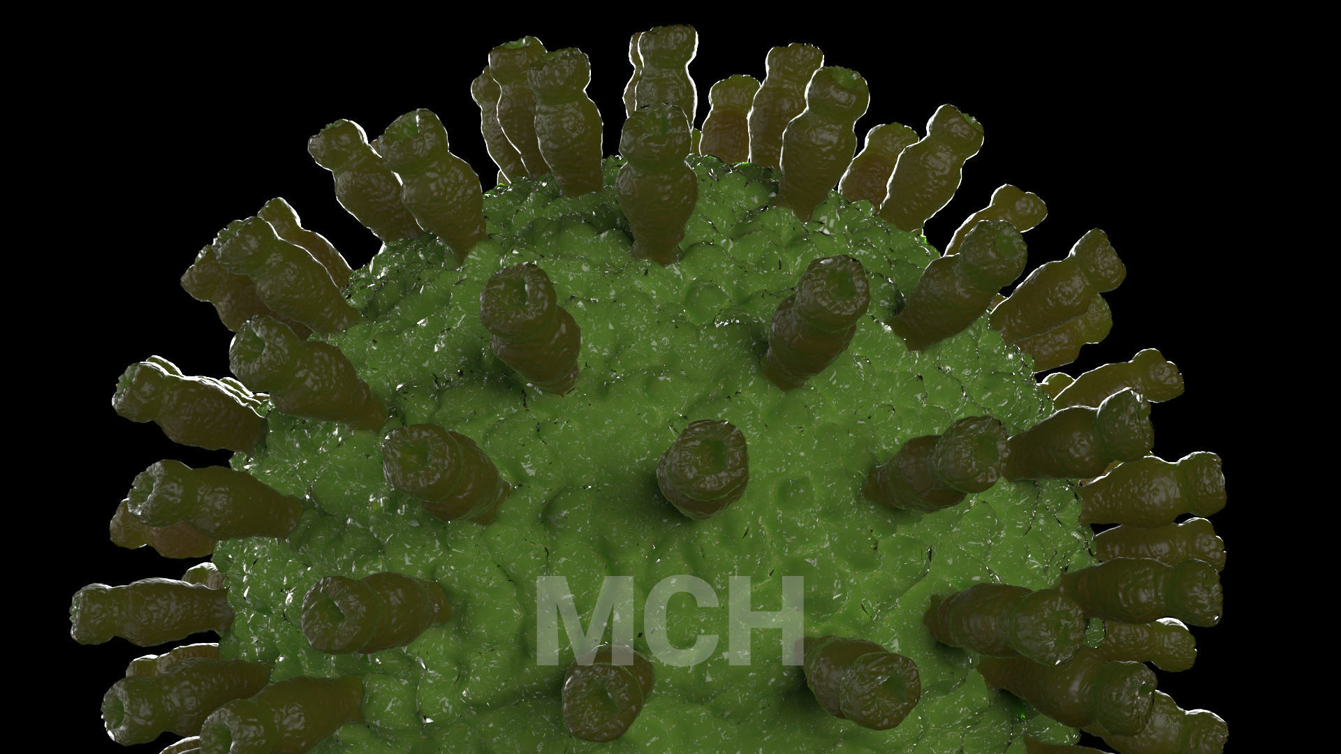 virus pack 3D model_4