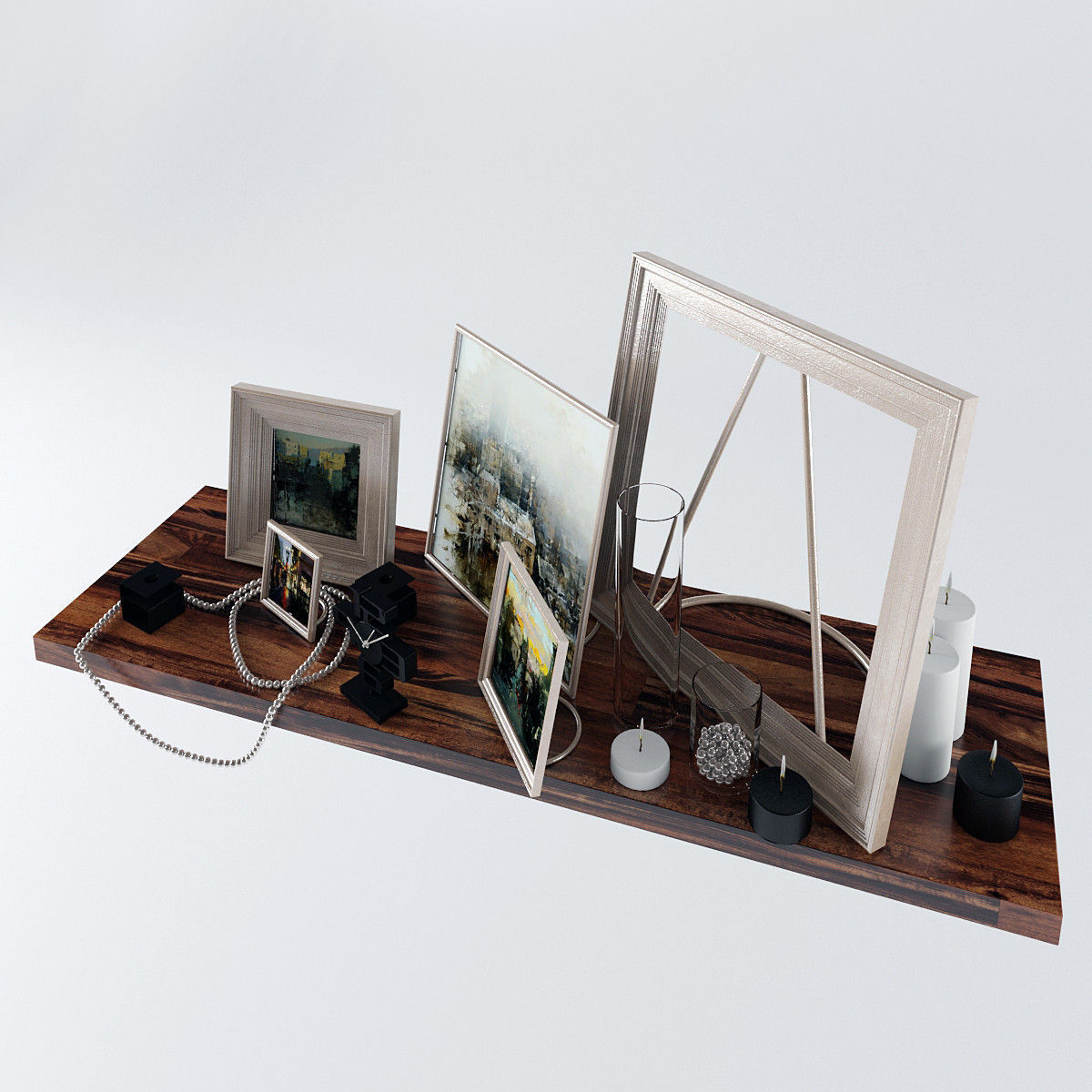 Decorative set with pictures Hsin-Yao Tseng 3D model_3