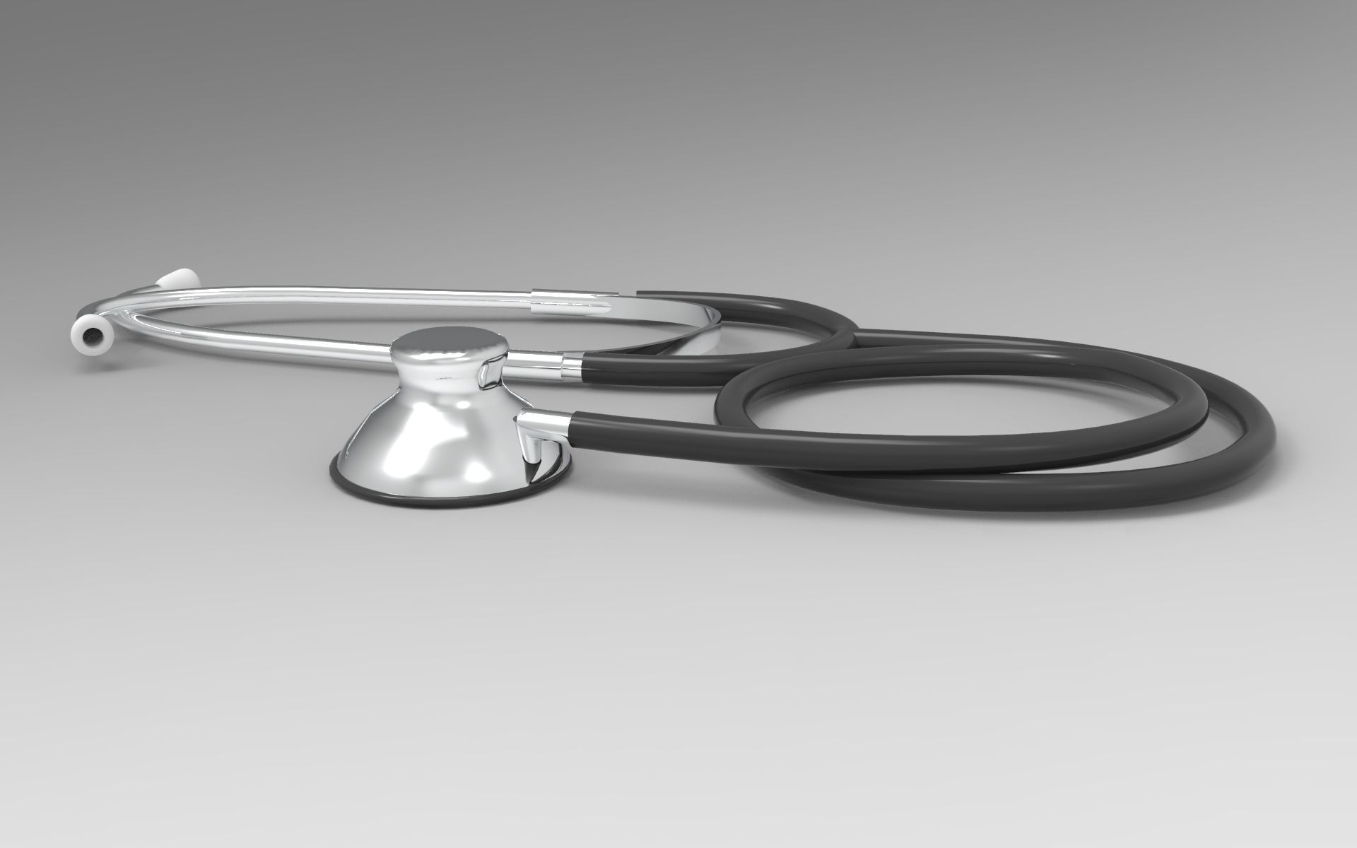 DOCTORS STETHOSCOPE 3D model_1