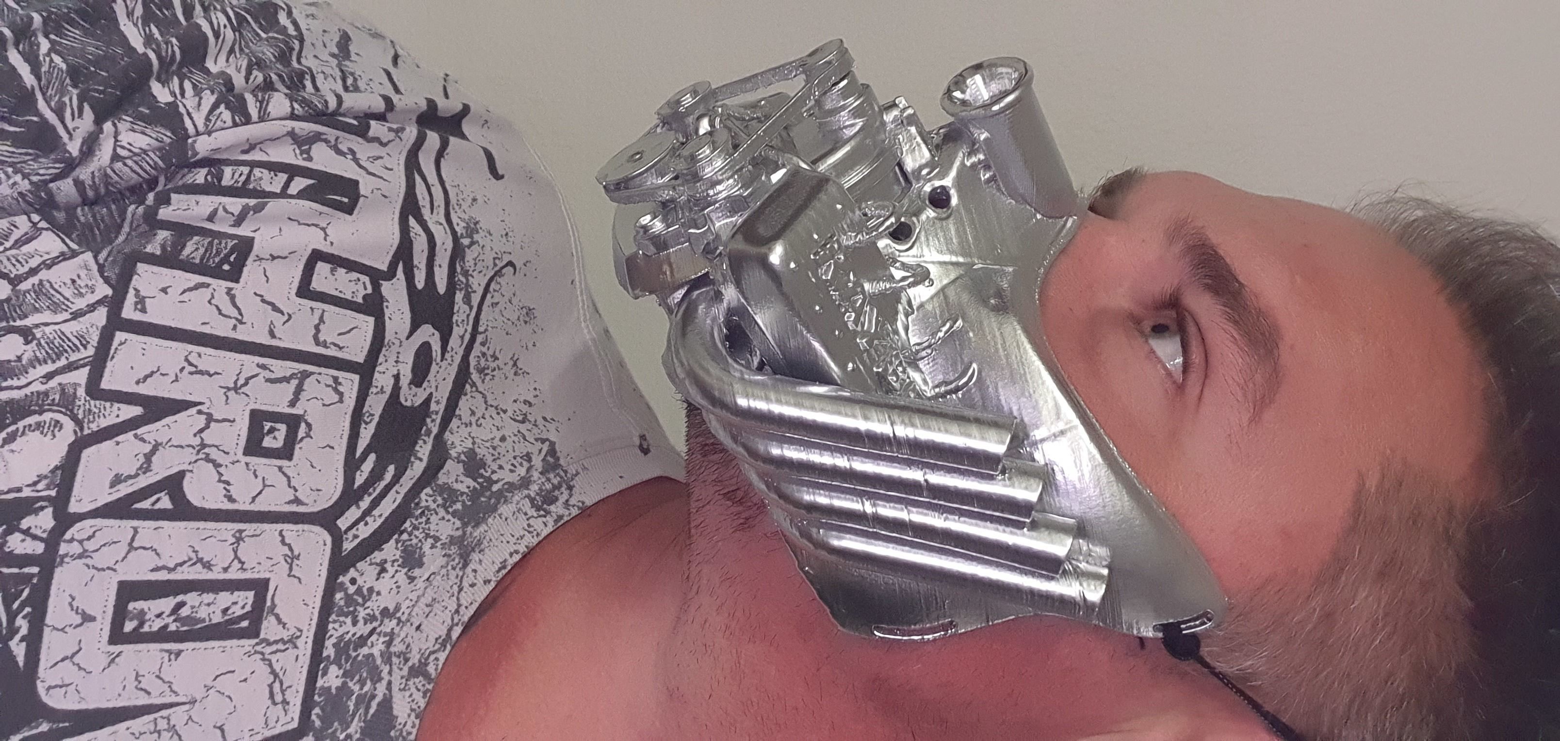 hotrod V8 facemask 3D print model_6