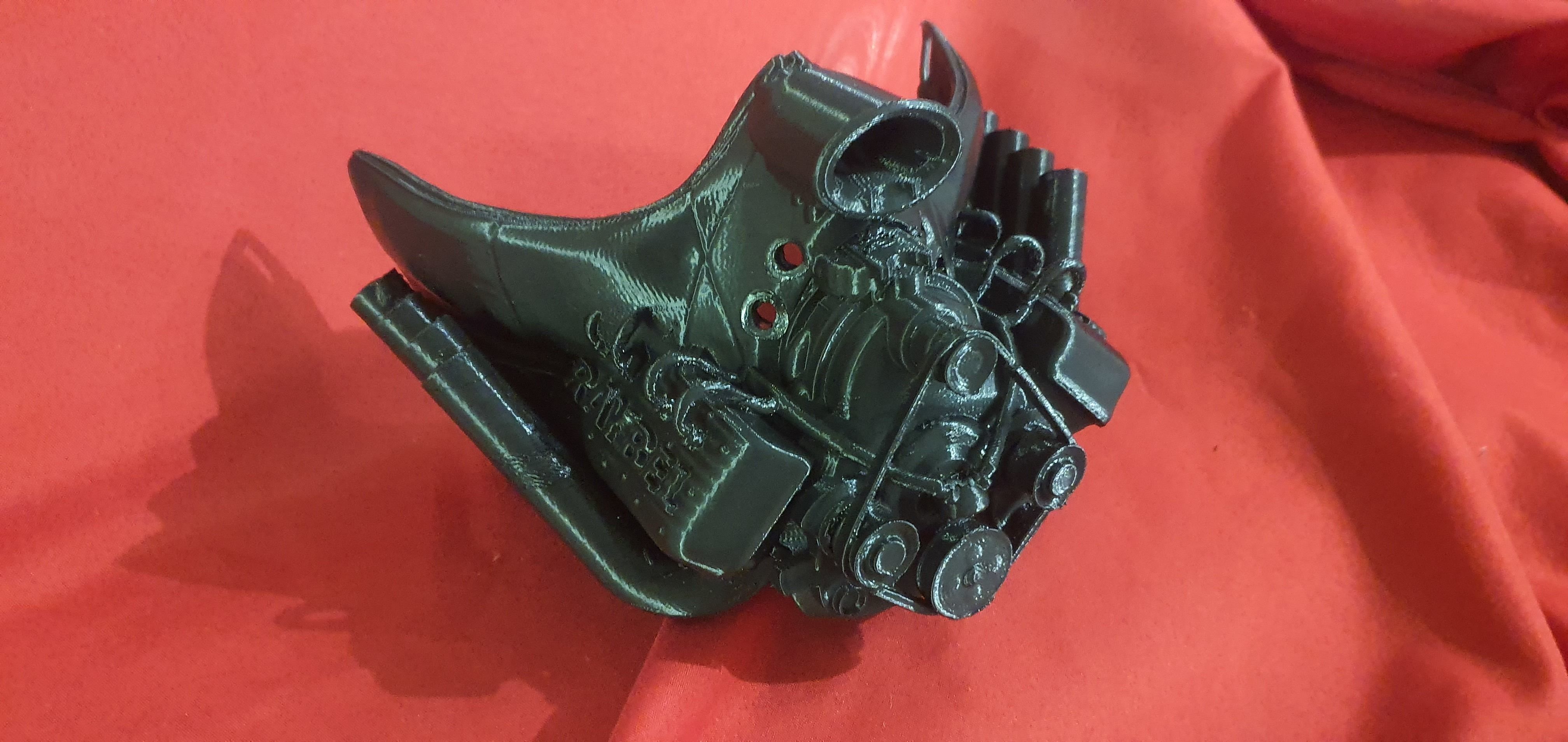 hotrod V8 facemask 3D print model_4