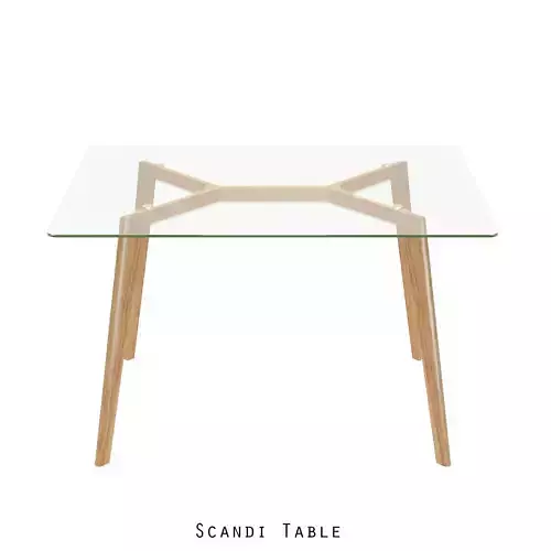 SCANDI Table Free 3D model