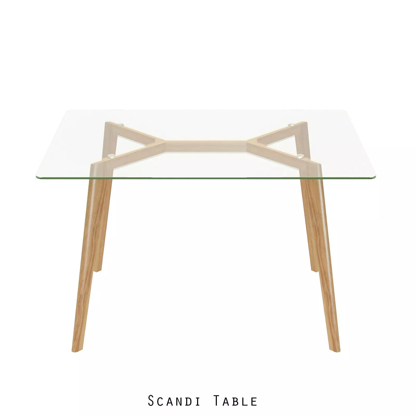 SCANDI Table Free 3D model_0