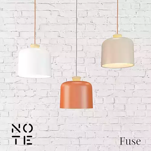 Fuse note  Low-poly 3D model
