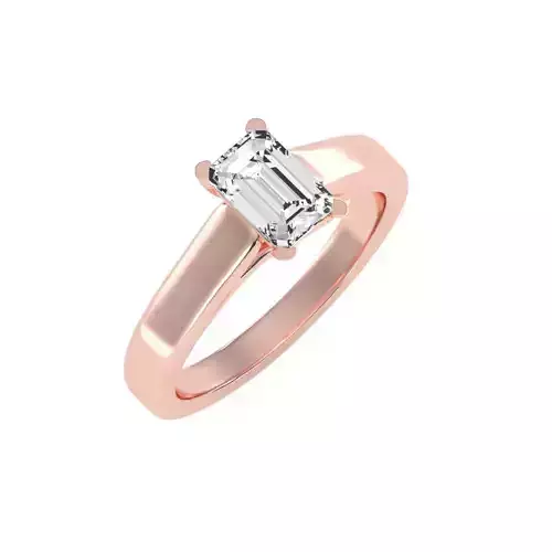 solitaire wedding engagement women ring 3dm render detail
