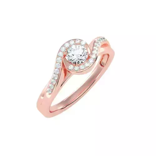 solitaire wedding engagement women ring 3dm render detail