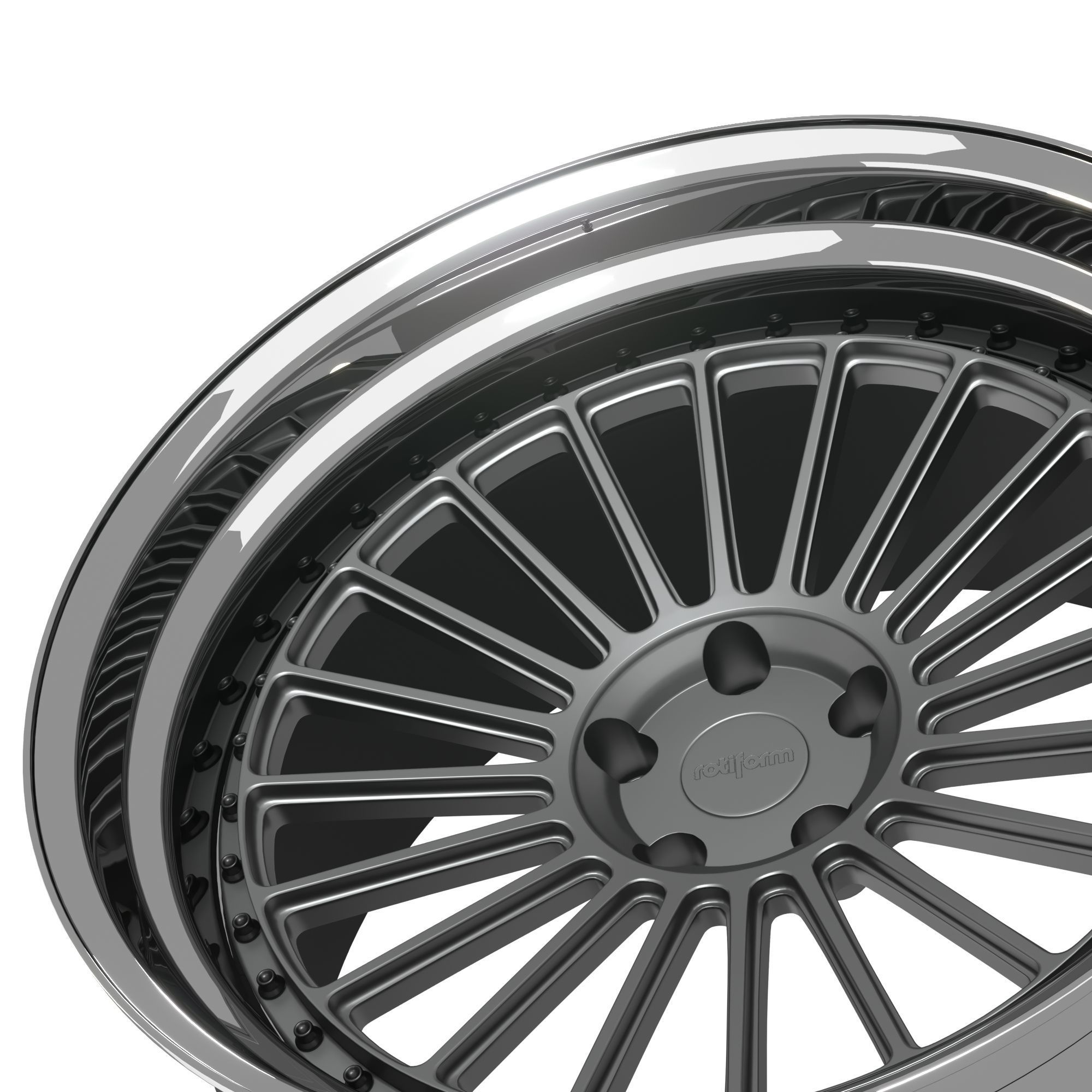 Rotiform BUC 3-piece 3D model_1