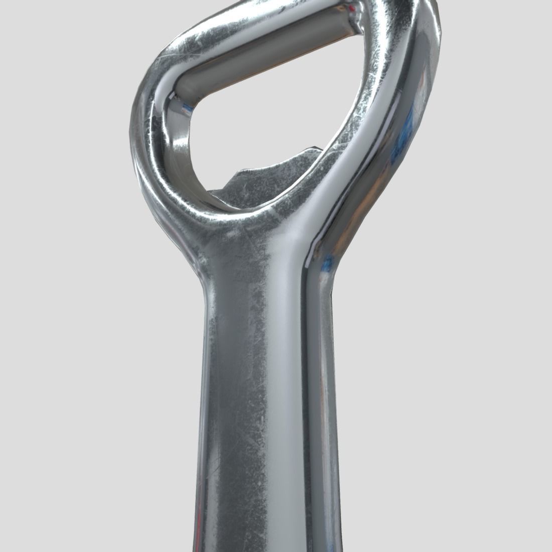 Bottle Opener 3 Low-poly 3D model_12