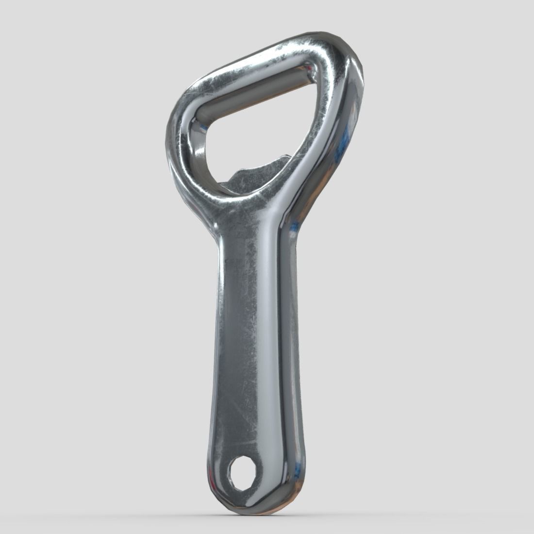 Bottle Opener 3 Low-poly 3D model_10