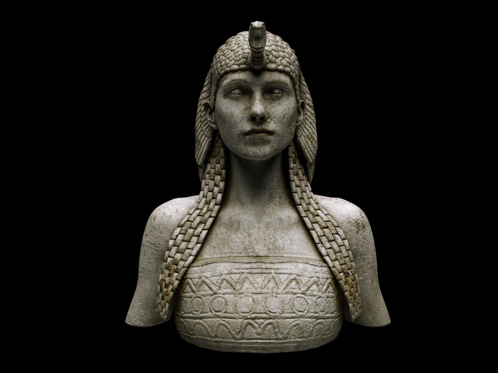 Effigy Sculpture 3D model_1