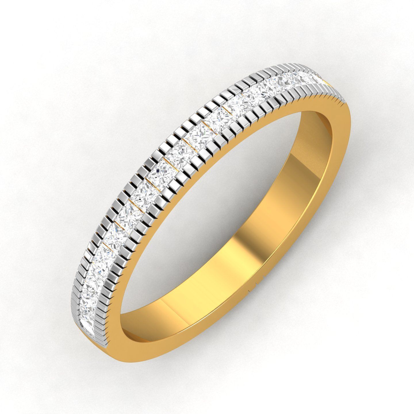 Women Band Ring 3dm render detail 3D print model_2
