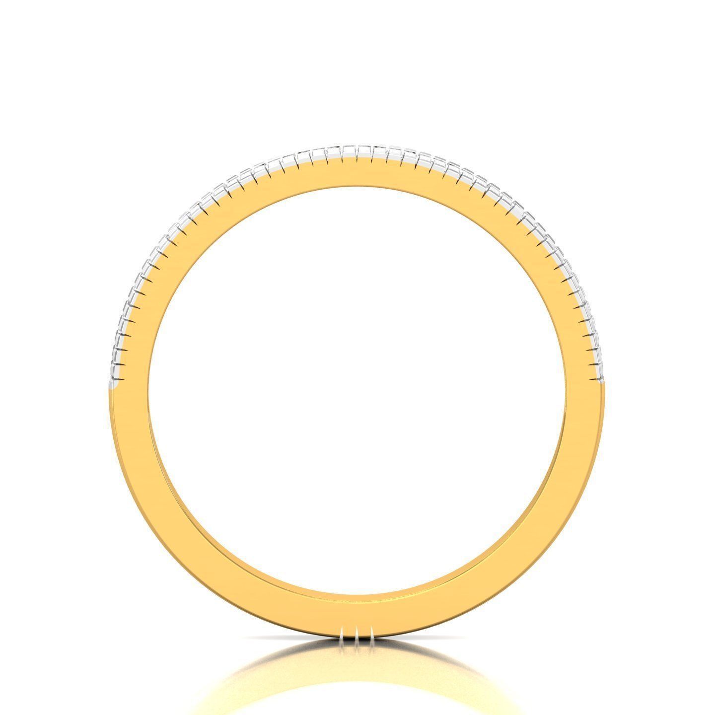 Women Band Ring 3dm render detail 3D print model_5