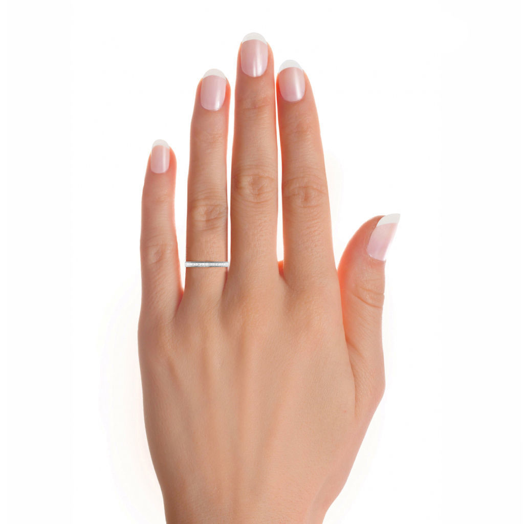 Women Band Ring 3dm render detail 3D print model_11